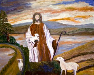 Jesus and The Lamb