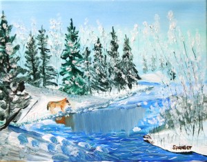 Gray Wolf Landscape-4-C-JES-Print