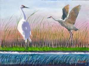 Whooping Crane10-10-A Revelation Of Love-2015-JES